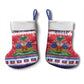 Afro Haiti Christmas Stocking Coat Of Arms Jwaye Nwel - African Pride