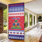 Afro Haiti Christmas Door Cover Coat Of Arms Jwaye Nwel