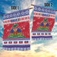 Afro Haiti Christmas Garden Flag Coat Of Arms Jwaye Nwel - African Pride
