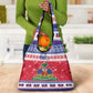 Afro Haiti Christmas Grocery Bag Coat Of Arms Jwaye Nwel - African Pride