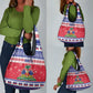 Afro Haiti Christmas Grocery Bag Coat Of Arms Jwaye Nwel - African Pride