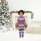 Afro Haiti Christmas Pajama Set Coat Of Arms Jwaye Nwel - African Pride