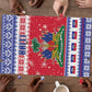 Afro Haiti Christmas Puzzle Coat Of Arms Jwaye Nwel