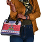 Afro Haiti Christmas Shoulder Handbag Coat Of Arms Jwaye Nwel - African Pride