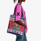 Afro Haiti Christmas Tote Bag Coat Of Arms Jwaye Nwel