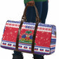 Afro Haiti Christmas Travel Bag Coat Of Arms Jwaye Nwel