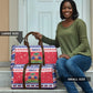 Afro Haiti Christmas Travel Bag Coat Of Arms Jwaye Nwel