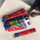 Afro Haiti Christmas Umbrella Coat Of Arms Jwaye Nwel