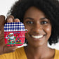Afro Haiti Christmas AirPods Case Haitian Santa Jwaye Nwel