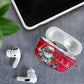 Afro Haiti Christmas AirPods Case Haitian Santa Jwaye Nwel