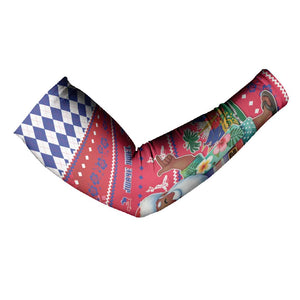 Afro Haiti Christmas Arm Sleeves Haitian Santa Jwaye Nwel