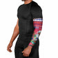 Afro Haiti Christmas Arm Sleeves Haitian Santa Jwaye Nwel