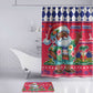 Afro Haiti Christmas Bathroom Set Haitian Santa Jwaye Nwel