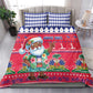 Afro Haiti Christmas Bedding Set Haitian Santa Jwaye Nwel - African Pride