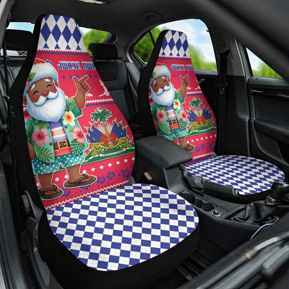 Afro Haiti Christmas Car Seat Cover Haitian Santa Jwaye Nwel - African Pride
