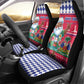 Afro Haiti Christmas Car Seat Cover Haitian Santa Jwaye Nwel - African Pride