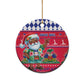 Afro Haiti Christmas Ceramic Ornament Haitian Santa Jwaye Nwel - African Pride