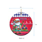 Afro Haiti Christmas Ceramic Ornament Haitian Santa Jwaye Nwel - African Pride