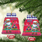 Afro Haiti Christmas Ceramic Ornament Haitian Santa Jwaye Nwel - African Pride