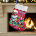 Afro Haiti Christmas Stocking Haitian Santa Jwaye Nwel - African Pride