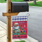 Afro Haiti Christmas Garden Flag Haitian Santa Jwaye Nwel - African Pride