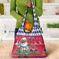 Afro Haiti Christmas Grocery Bag Haitian Santa Jwaye Nwel - African Pride