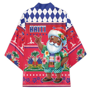 Afro Haiti Christmas Kimono Haitian Santa Jwaye Nwel