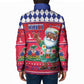 Afro Haiti Christmas Padded Jacket Haitian Santa Jwaye Nwel