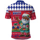 Afro Haiti Christmas Polo Shirt Haitian Santa Jwaye Nwel - African Pride