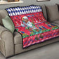 Afro Haiti Christmas Quilt Haitian Santa Jwaye Nwel - African Pride