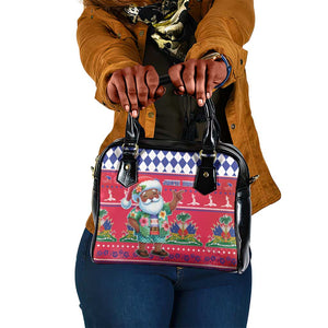 Afro Haiti Christmas Shoulder Handbag Haitian Santa Jwaye Nwel - African Pride