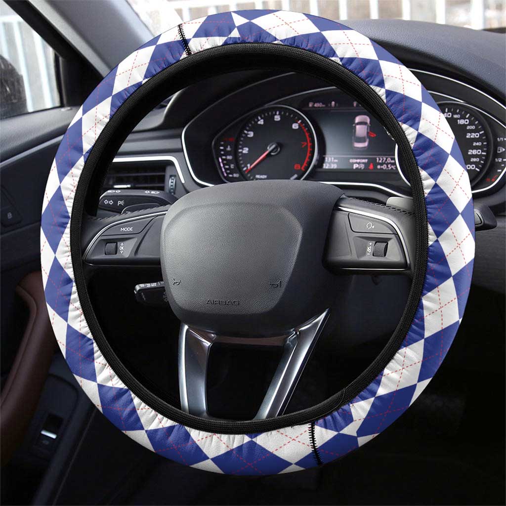 Afro Haiti Christmas Steering Wheel Cover Haitian Santa Jwaye Nwel - African Pride