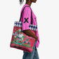 Afro Haiti Christmas Tote Bag Haitian Santa Jwaye Nwel