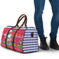 Afro Haiti Christmas Travel Bag Haitian Santa Jwaye Nwel