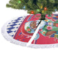 Afro Haiti Christmas Tree Skirt Haitian Santa Jwaye Nwel - African Pride