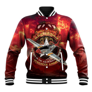 Red Tails Tuskegee Airmen Baseball Jacket Honoring The Legend