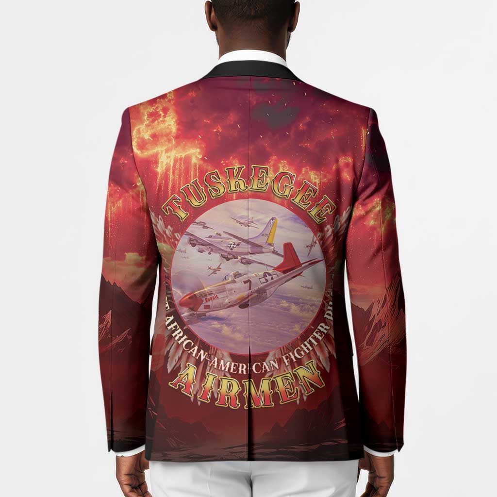 Red Tails Tuskegee Airmen Blazer Honoring The Legend