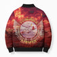 Red Tails Tuskegee Airmen Bomber Puffer Jacket Honoring The Legend