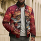 Red Tails Tuskegee Airmen Bomber Puffer Jacket Honoring The Legend