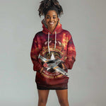 Red Tails Tuskegee Airmen Hoodie Dress Honoring The Legend