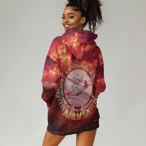 Red Tails Tuskegee Airmen Hoodie Dress Honoring The Legend