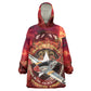 Red Tails Tuskegee Airmen Kid Wearable Blanket Hoodie Honoring The Legend