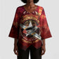 Red Tails Tuskegee Airmen Kimono Sleeve Blouse Honoring The Legend