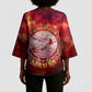 Red Tails Tuskegee Airmen Kimono Sleeve Blouse Honoring The Legend