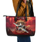 Red Tails Tuskegee Airmen Leather Tote Bag Honoring The Legend