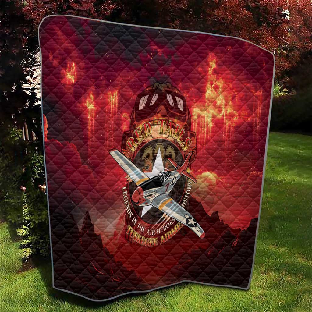Red Tails Tuskegee Airmen Quilt Honoring The Legend