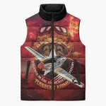 Red Tails Tuskegee Airmen Sleeveless Puffer Jacket Honoring The Legend