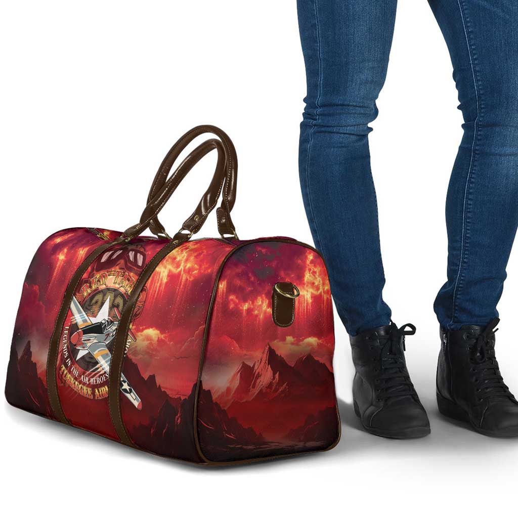 Red Tails Tuskegee Airmen Travel Bag Honoring The Legend