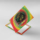 Juneteenth Freedom Day Canvas Wall Art Reggae Tie Dye Style