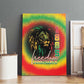 Juneteenth Freedom Day Canvas Wall Art Reggae Tie Dye Style